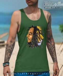 Bob Marley Lion Zion Tank Top Racerback