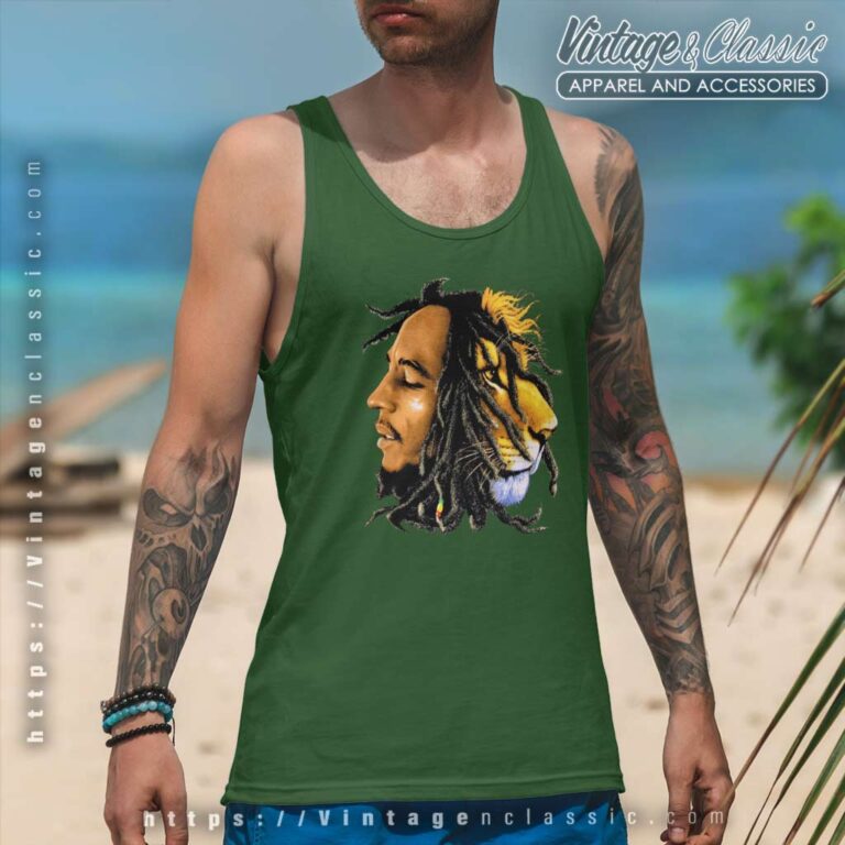 Bob Marley Lion Zion Tank Top Racerback Bob Marley Lion Zion Tank Top Racerback