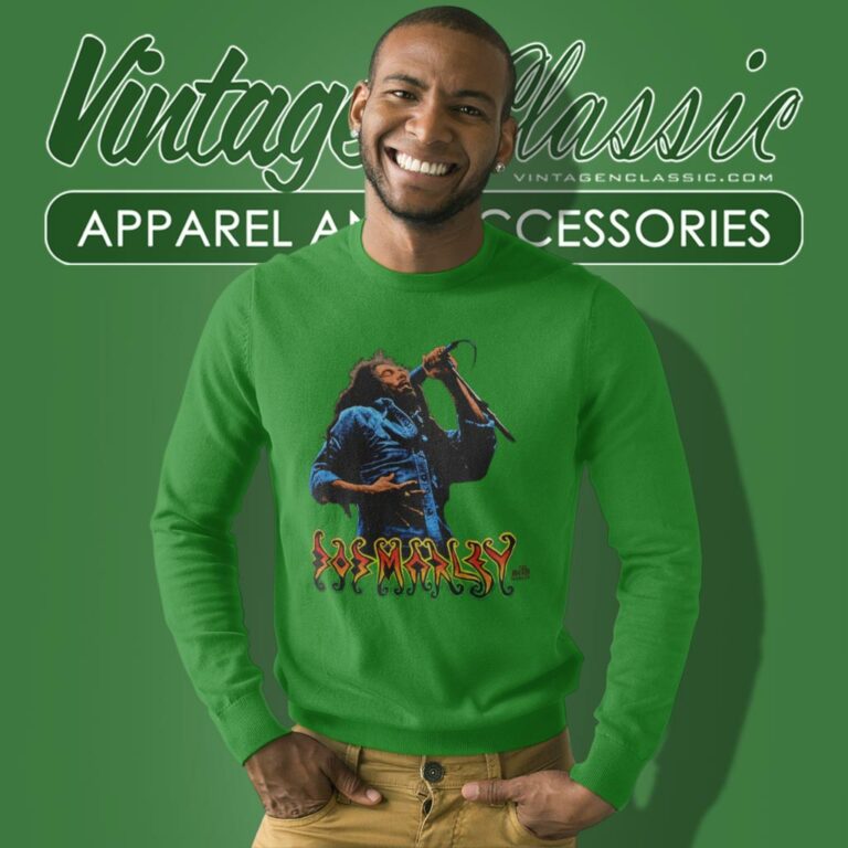 Bob Marley Liquid Blue Dgores Sweatshirt Bob Marley Liquid Blue Dgores Sweatshirt