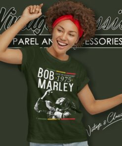 Bob Marley Live In Concert 1975 Women T Shirt