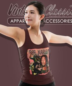 Bob Marley Live In Concert Tank Top Racerback