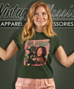 Bob Marley Live In Concert Women T Shirt