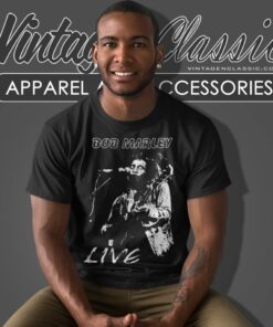 Bob Marley Live Reggae Rasta T Shirt