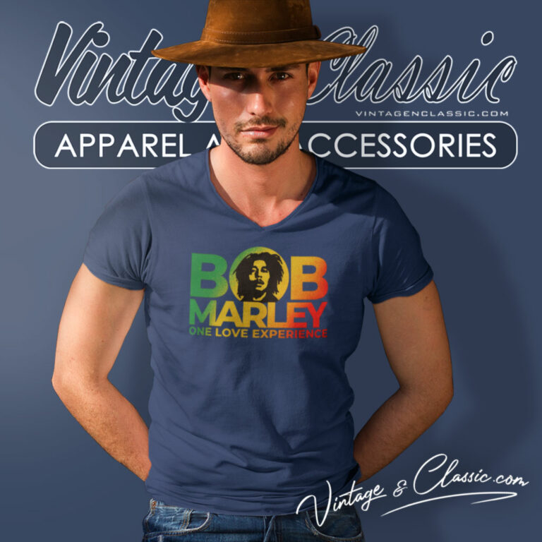 Bob Marley Movie 2024 V Neck TShirt Bob Marley Movie 2024 V Neck TShirt