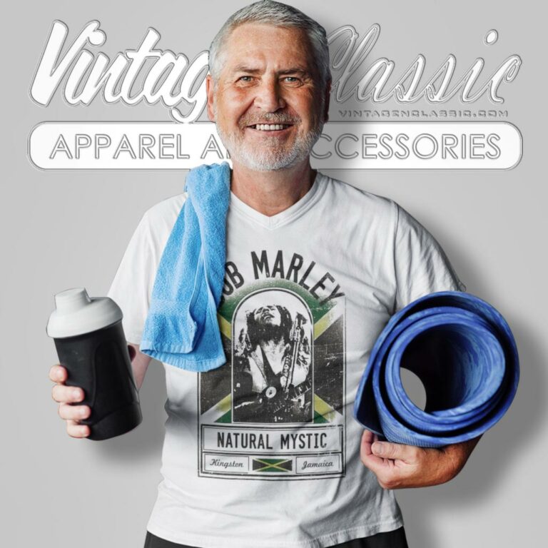 Bob Marley Natural Mystic V Neck TShirt Bob Marley Natural Mystic V Neck TShirt