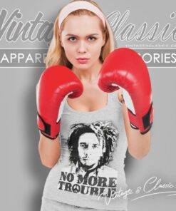 Bob Marley No More Trouble Tank Top Racerback