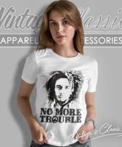 Bob Marley No More Trouble Women T Shirt