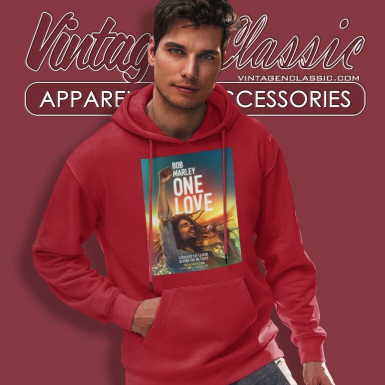 Bob Marley One Love 2024 Movie Hoodie Bob Marley One Love 2024 Movie Hoodie