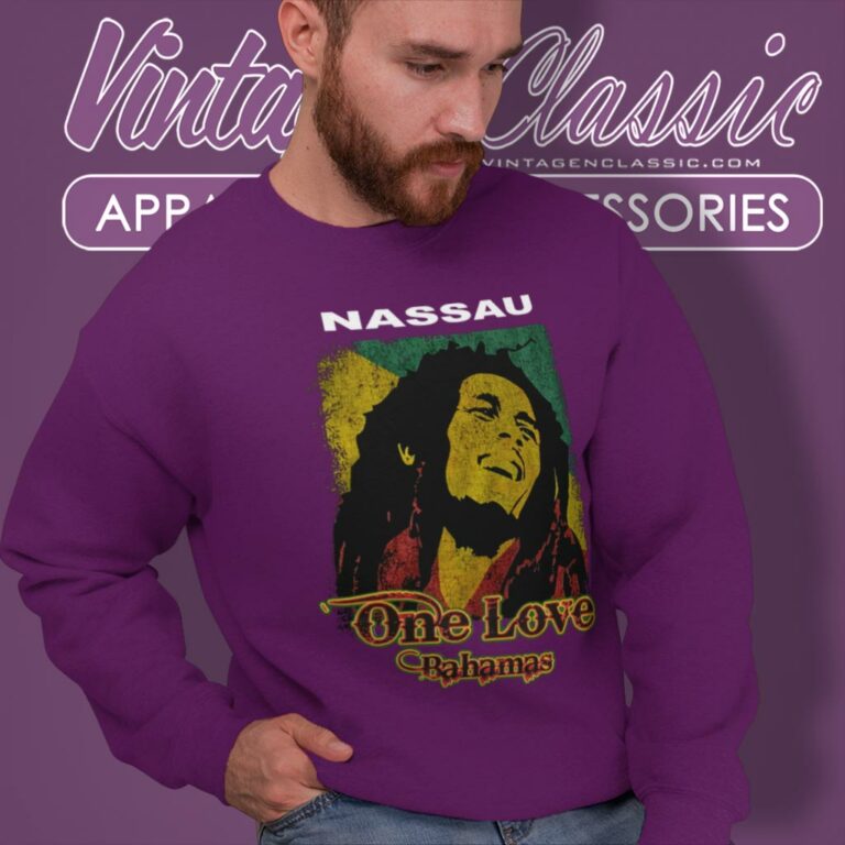 Bob Marley One Love Bahamas Sweatshirt Bob Marley One Love Bahamas Sweatshirt