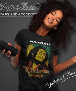Bob Marley One Love Bahamas Women T Shirt