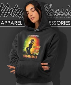 Bob Marley One Love First He Changed Music Hoodie