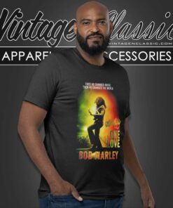 Bob Marley One Love First He Changed Music T Shirt