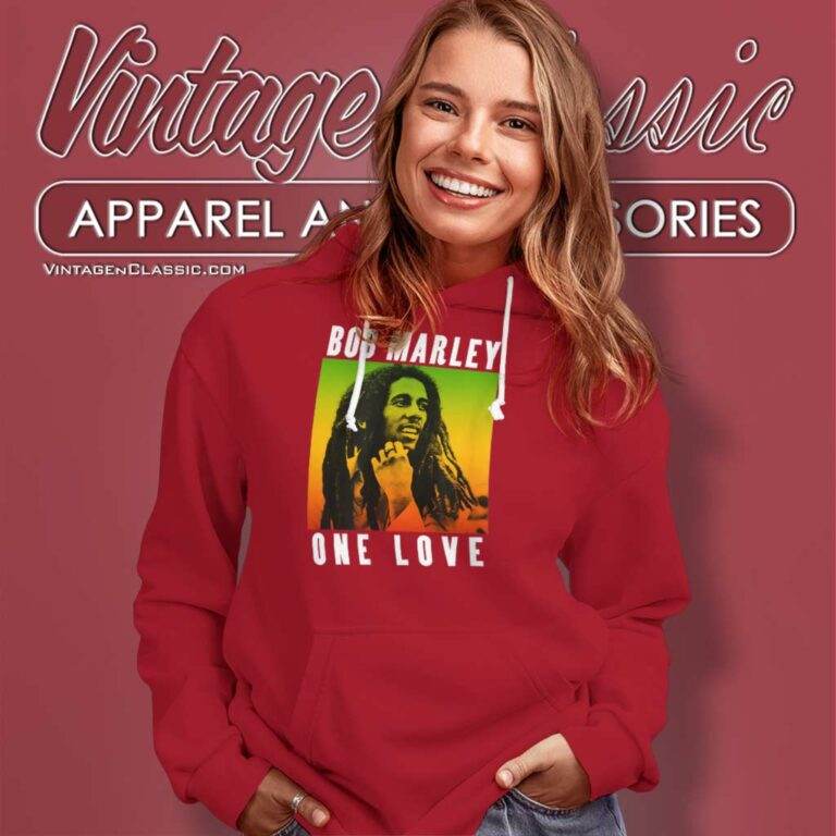 Bob Marley One Love Gradient Hoodie Bob Marley One Love Gradient Hoodie