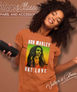 Bob Marley One Love Gradient Women TShirt