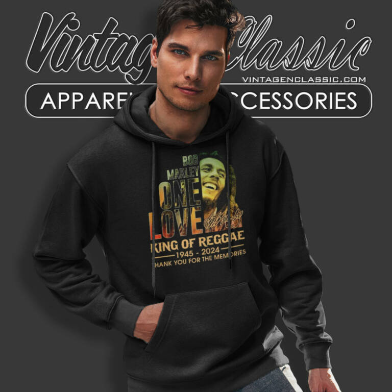 Bob Marley One Love King Of Reggae Hoodie Bob Marley One Love King Of Reggae Hoodie