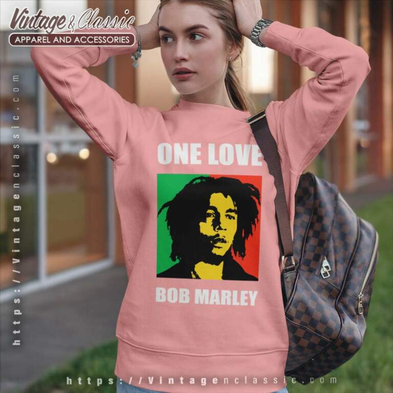 Bob Marley One Love Movie Poster Sweatshirt Bob Marley One Love Movie Poster Sweatshirt