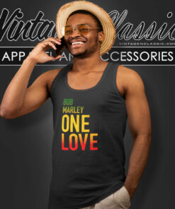 Bob Marley One Love Movie Tank Top Racerback
