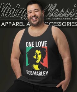 Bob Marley One Love Poster Tank Top Racerback