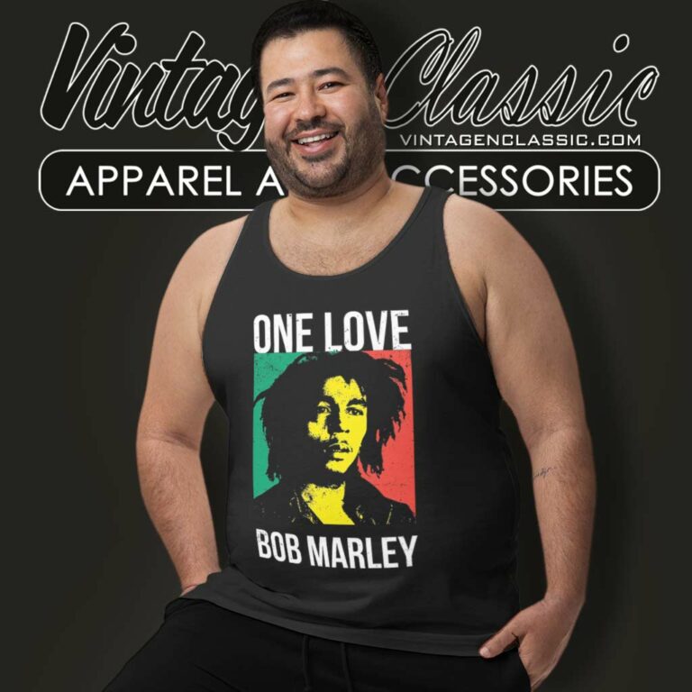 Bob Marley One Love Poster Tank Top Racerback Bob Marley One Love Poster Tank Top Racerback