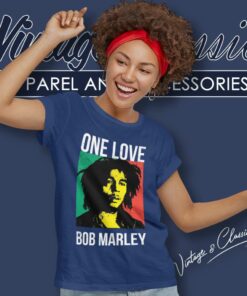 Bob Marley One Love Poster Women TShirt