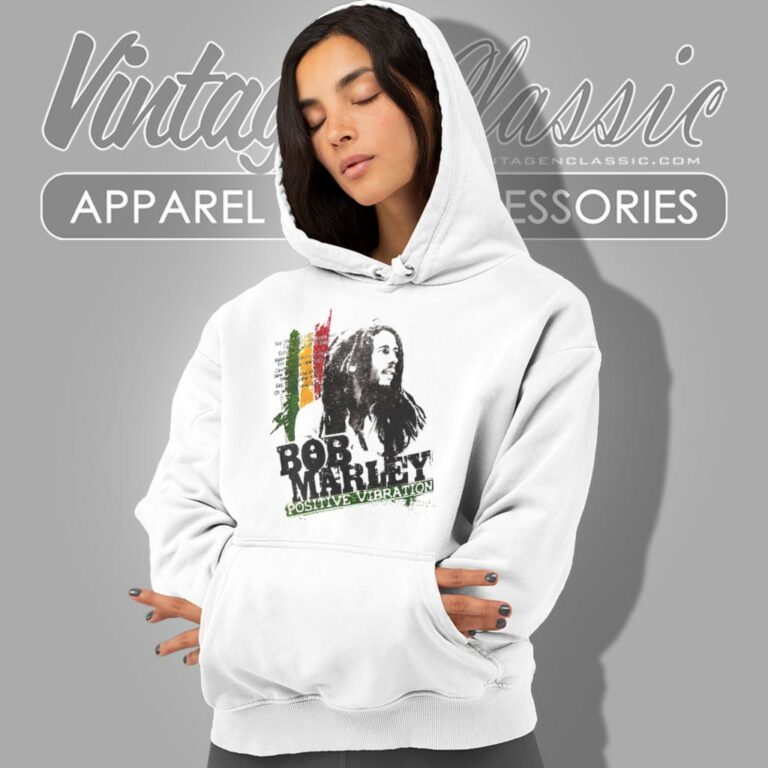 Bob Marley Positive Vibration Hoodie Bob Marley Positive Vibration Hoodie
