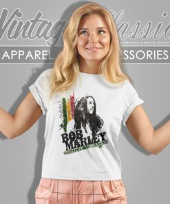 Bob Marley Positive Vibration Women T Shirt