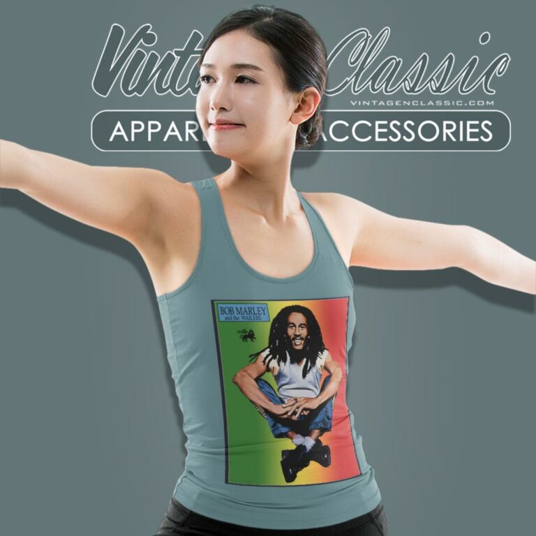 Bob Marley Poster Tank Top Racerback Bob Marley Poster Tank Top Racerback