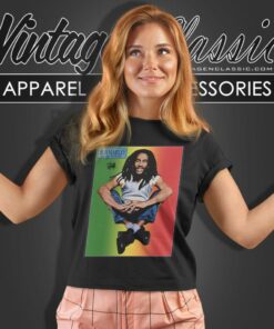 Bob Marley Poster Women T Shirt