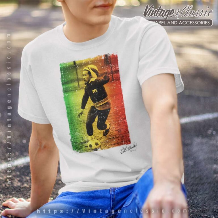 Bob Marley Rasta Football T Shirt Bob Marley Rasta Football T Shirt