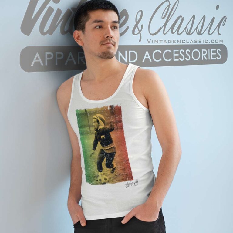 Bob Marley Rasta Football Tank Top Racerback Bob Marley Rasta Football Tank Top Racerback