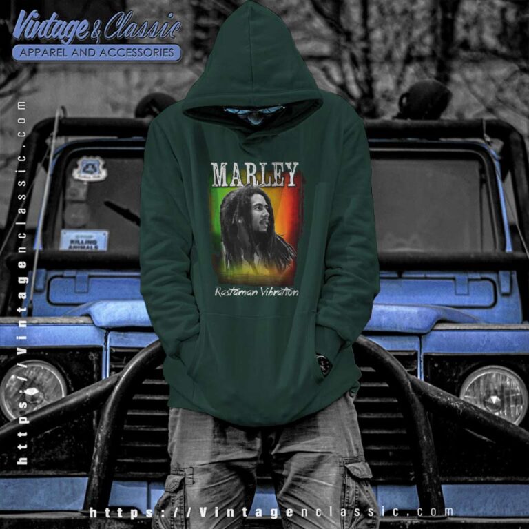 Bob Marley Rastaman Sunset Hoodie Bob Marley Rastaman Sunset Hoodie