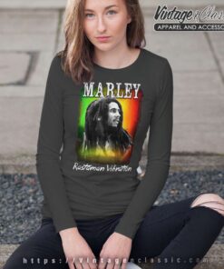 Bob Marley Rastaman Sunset Long Sleeve Tee