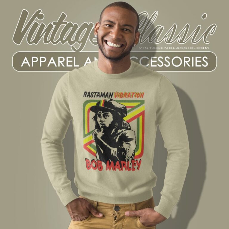 Bob Marley Rastaman Vibration Album Sweatshirt Bob Marley Rastaman Vibration Album Sweatshirt