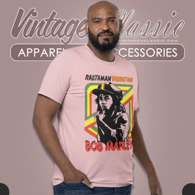 Bob Marley Rastaman Vibration Album T Shirt Bob Marley Rastaman Vibration Album T Shirt