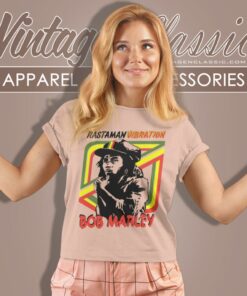 Bob Marley Rastaman Vibration Album Women T Shirt