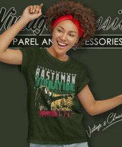 Bob Marley Rastaman Vibration Women T Shirt