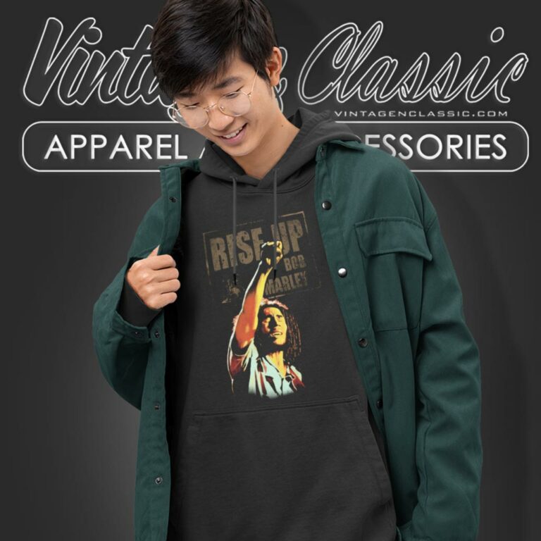 Bob Marley Rise Up Hoodie Bob Marley Rise Up Hoodie