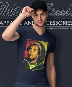 Bob Marley Shirt Get Up Stand Up V Neck TShirt