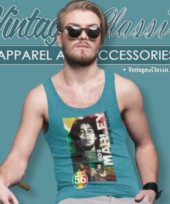 Bob Marley Shirt Hope Road Rasta Slim Tank Top Racerback