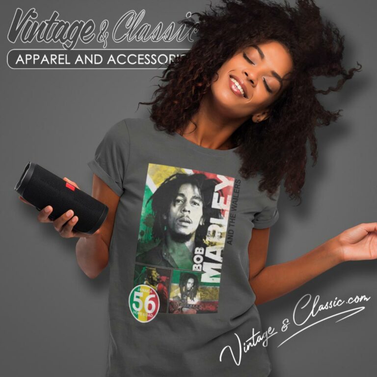 Bob Marley Shirt Hope Road Rasta Slim Women T Shirt Bob Marley Shirt Hope Road Rasta Slim Women T Shirt