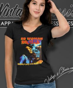 Bob Marley Shirt No Woman No Cry V Neck TShirt