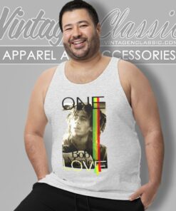 Bob Marley Shirt One Love Tank Top Racerback
