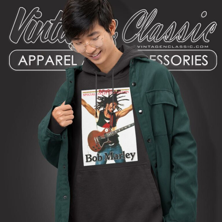 Bob Marley Shirt Rolling Stone Collectors Edition Hoodie Bob Marley Shirt Rolling Stone Collectors Edition Hoodie