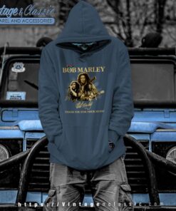 Bob Marley Signature Thank You For Your Music Hoodie
