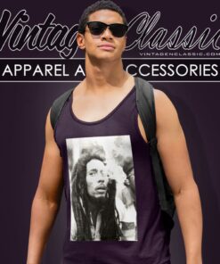 Bob Marley Smoke Tank Top Racerback