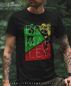 Bob Marley Soccer Split T Shirt