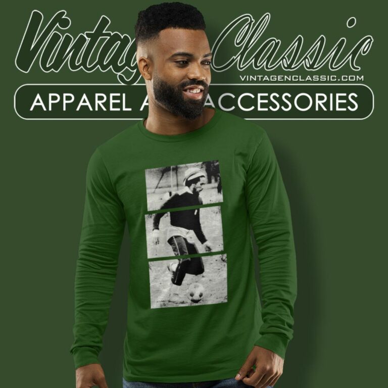 Bob Marley Soccer Stripes Long Sleeve Tee Bob Marley Soccer Stripes Long Sleeve Tee