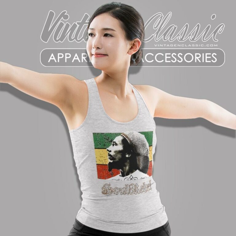 Bob Marley Soul Rebel Tank Top Racerback Bob Marley Soul Rebel Tank Top Racerback