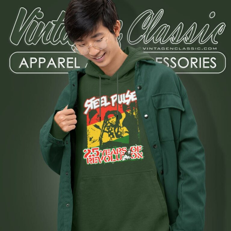 Bob Marley Steel Pulse Reggae Hoodie Bob Marley Steel Pulse Reggae Hoodie