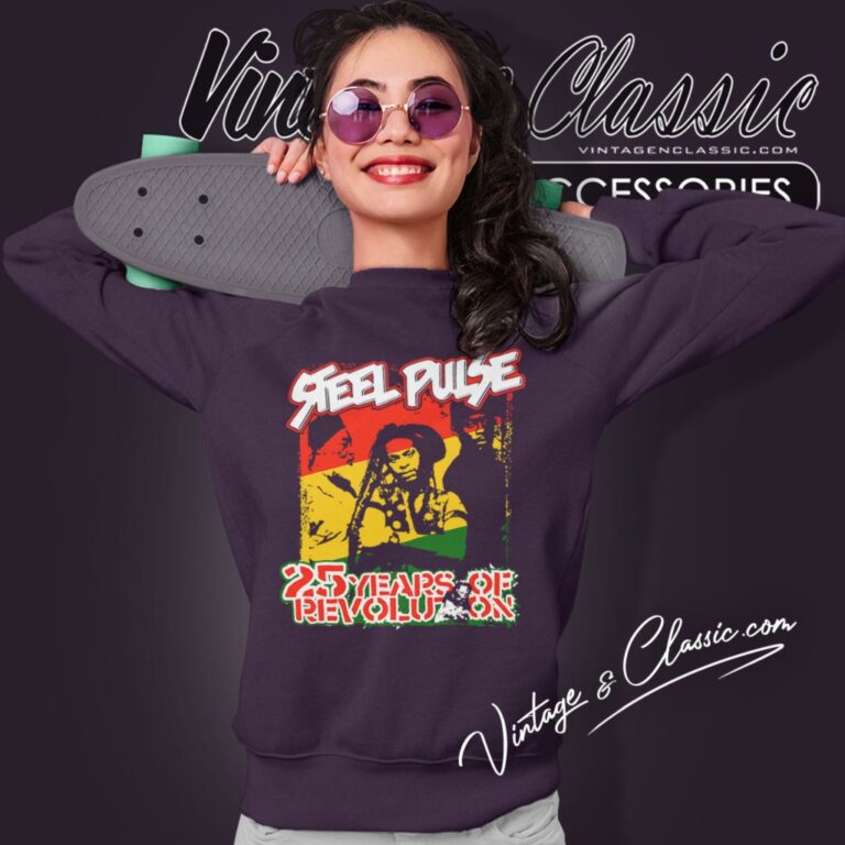 Bob Marley Steel Pulse Reggae Sweatshirt Bob Marley Steel Pulse Reggae Sweatshirt